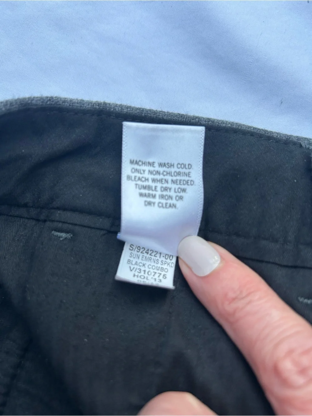 Banana Republic Emerson Dress Pants - Gray wool blend
